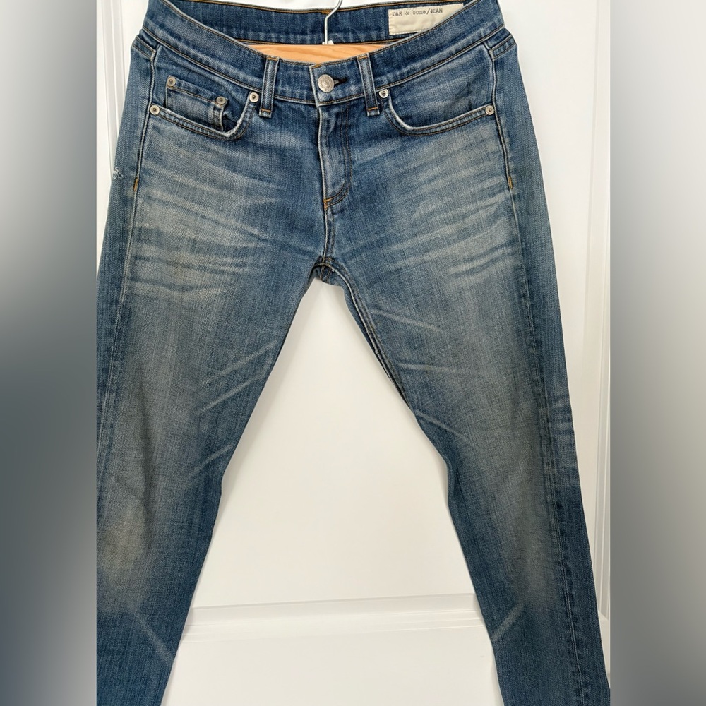 Rag and Bone The Dre Slim Boyfriend Jeans - Picture 3 of 16